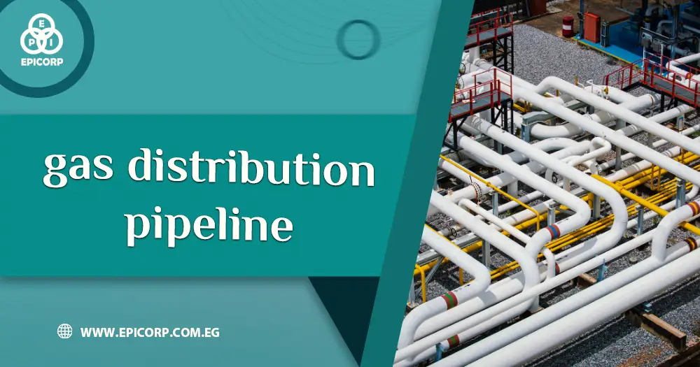 gas distribution pipeline